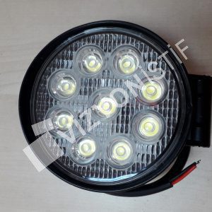 9 LEDLİ KARE FAR- 9 LEDLİ YUVARLAK FAR