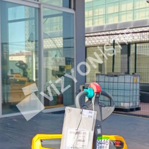 VİZYON İSTİF'DEN SATILIK JUNG.EJE 120 MODEL AKÜLÜ TRANSPALET