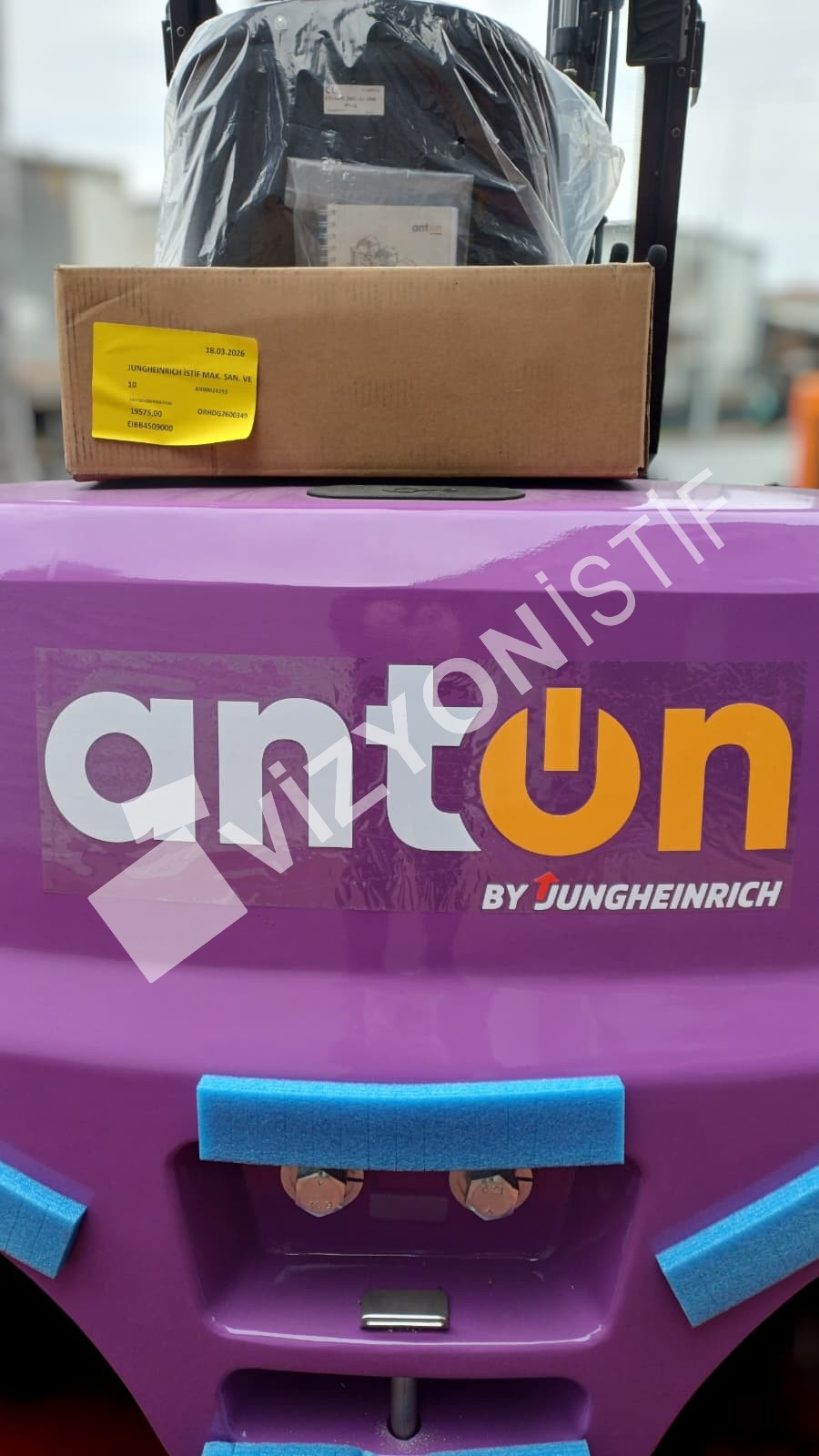 ANTON by JUNGHEINRICH 2 TON VERSİYON 2 AKÜLÜ FORKLİFT STOKDAN