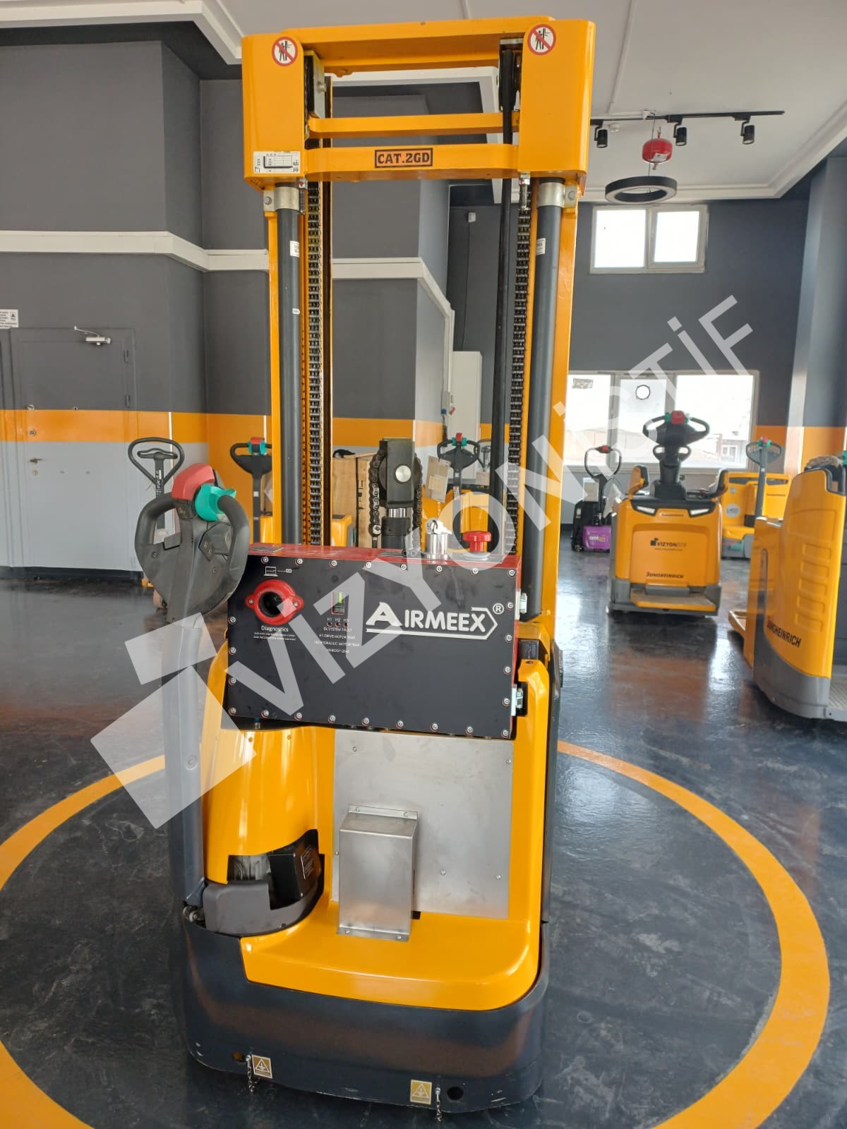 SATILIK EXPROOF JUNGHEINRICH EJC220 İSTİF MAKİNESİ 2015 MODEL